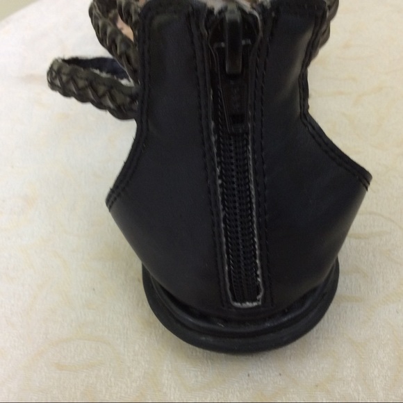 BOC Born Sandals Woven Straps Back Zip - Picture 3 of 7